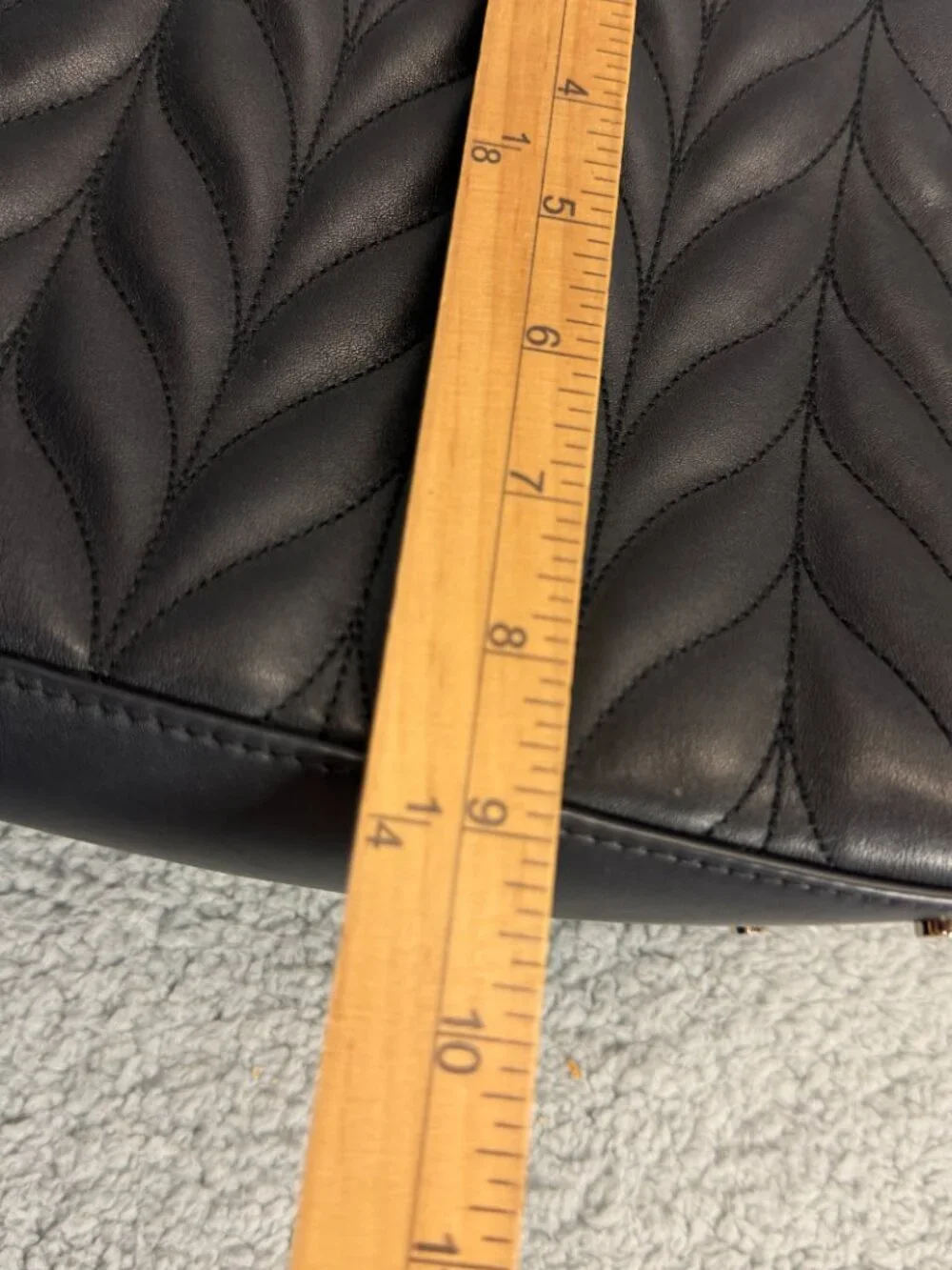 KATE SPADE New York Meena Briar Lane Quilted Black Purse